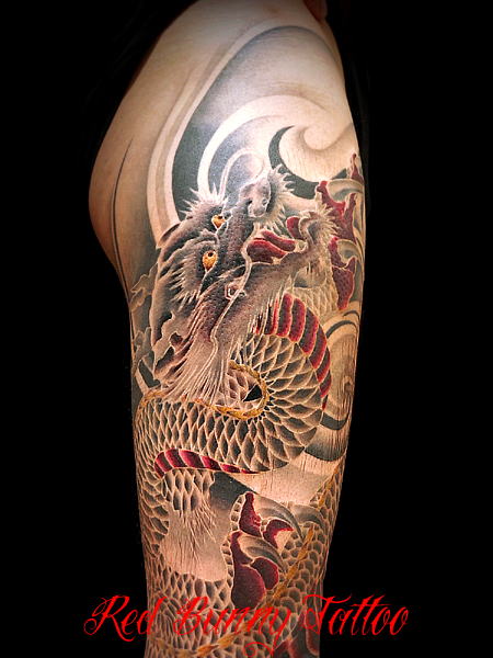 刺青 龍　画像 デザイン 和彫り